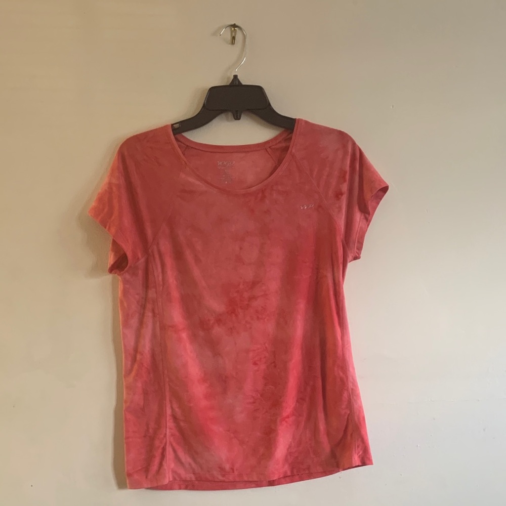 Vogo Athletic Tie Dye Pink Tee